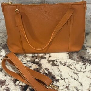 Hammitt Nectar Tan Leather Shoulder Bag